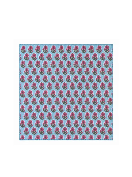 Sky blue Bandana Square 50 x 50 cm