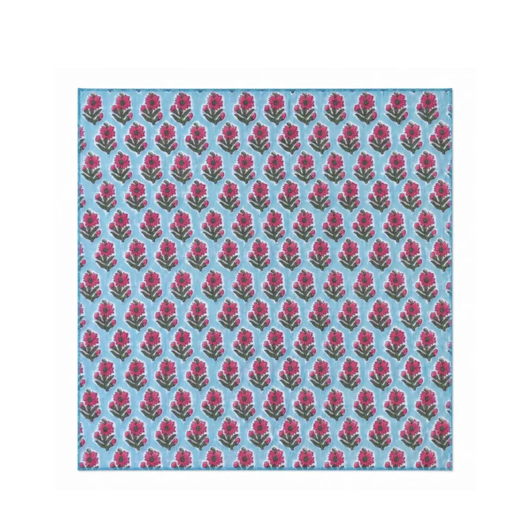 Sky blue Bandana Square 50 x 50 cm