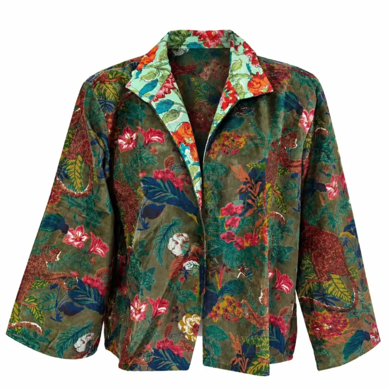 Nama Floral Suzani Velvet Jacket