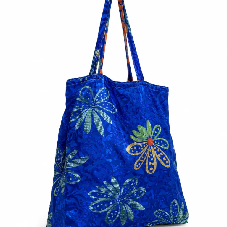 Recycled Saree Shopper Bag
