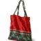 Handmade recycled saree Bag in Red Maison Neela