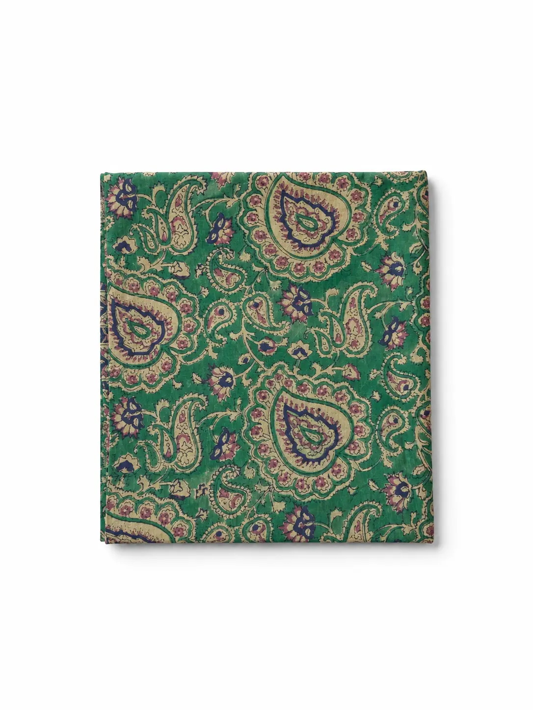 Green Floral Print Pareo Scarf – Women's Boho Beach Wrap | Maison Neela