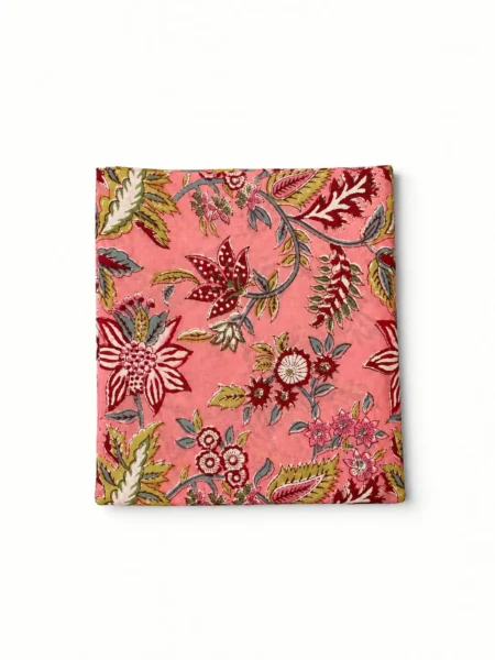 Rose Pink Lotus design Pareo/Scarf